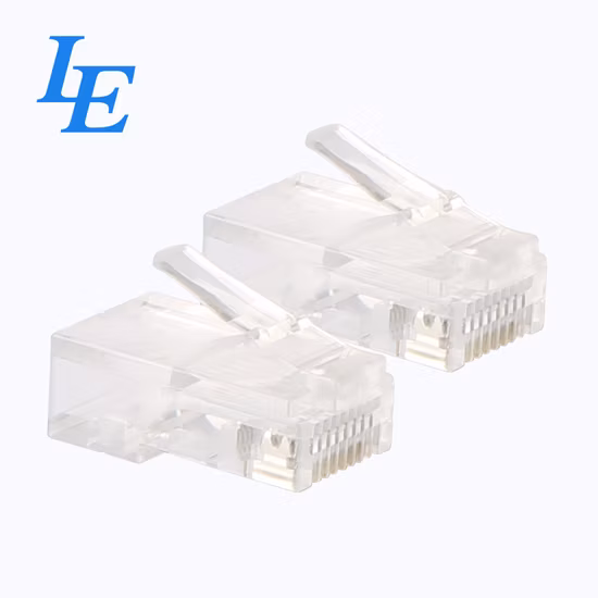 Conectores de cable Le CAT6 Cat Conector modular RJ45