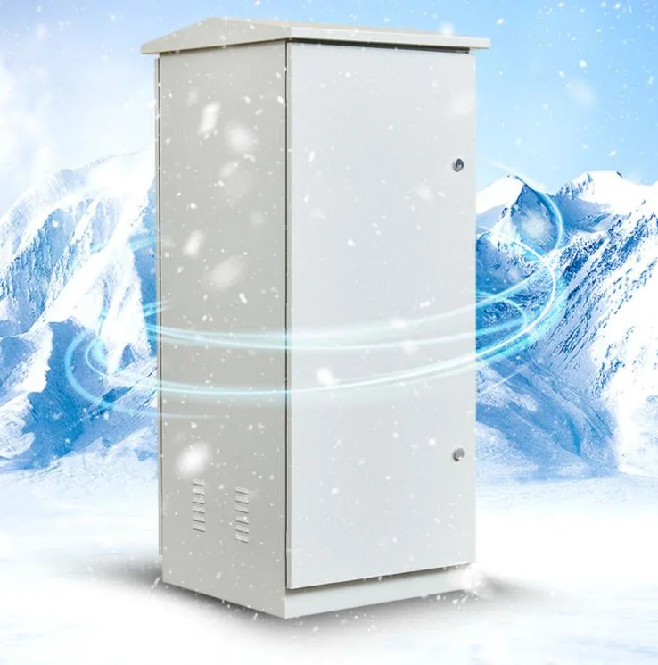 Telecom Wall Mount Outdoor Waterproof Rainproof Server Rack Network Cabinet White