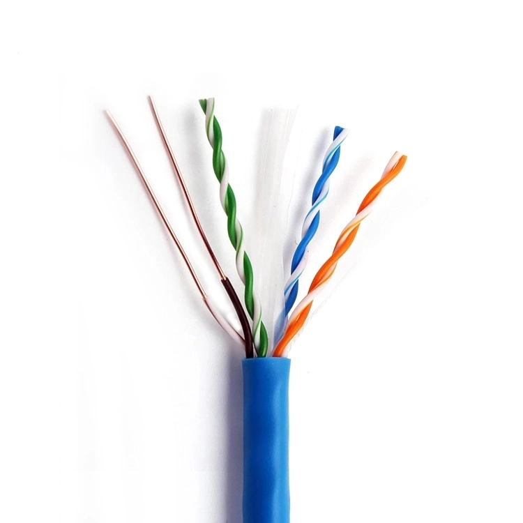 Network Cable UTP CAT6 Copper Wire CPR Approved Communication Cable Data Cable LAN Cable CCA Patch Cord