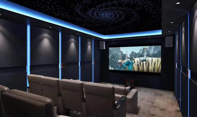 Fiber Optic Star Ceiling System Easy&Cheap Building a Perfect Home Cinema