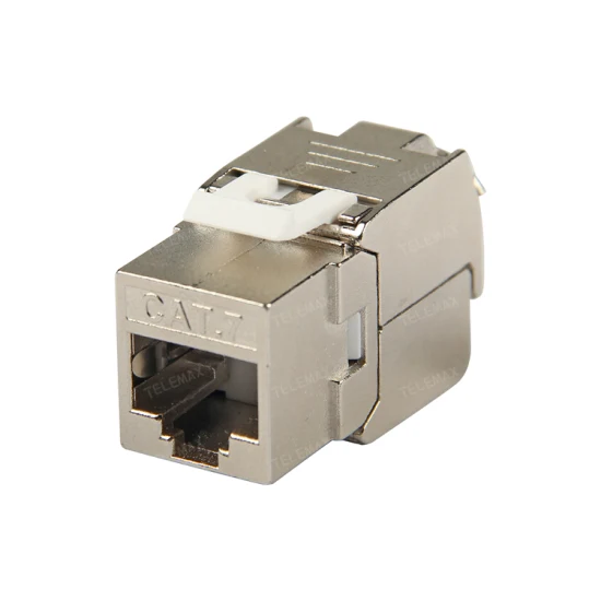 Conector Keystone Cat7 RJ45, Keystone STP sin herramientas