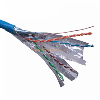 Certificado CE/RoHS Cable FTP CAT6 de 4 pares 23AWG