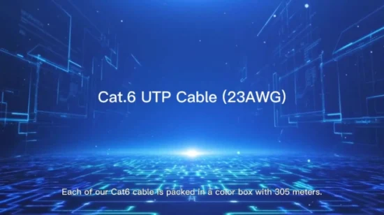 Cable LAN CAT6, cable de comunicación, cable Ethernet UTP, cable sólido de 4 pares, cableado de red de 305 m Belden Panduit Commscope Nexan Siemon